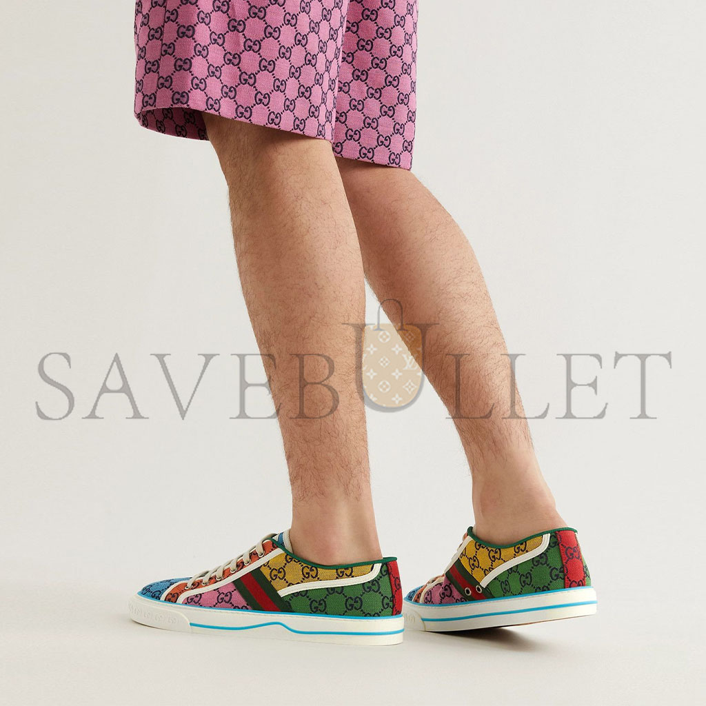 GUCCI TENNIS 1977 SHOES 'MULTICOLOR' 663657